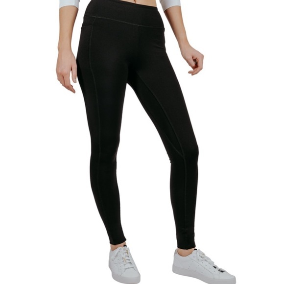 Legging Zella Noir Taille M - Droit Athlétique Femme - Extensible Léger - Occasion
